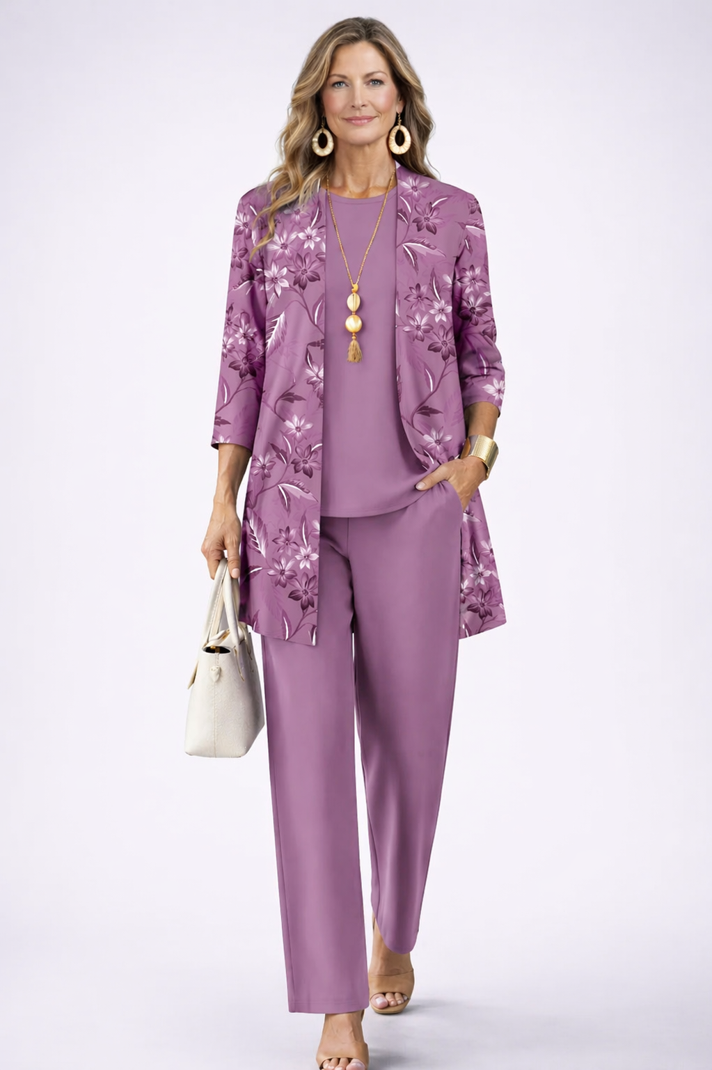 Pauline | Conjunto de Tres Piezas Elegante