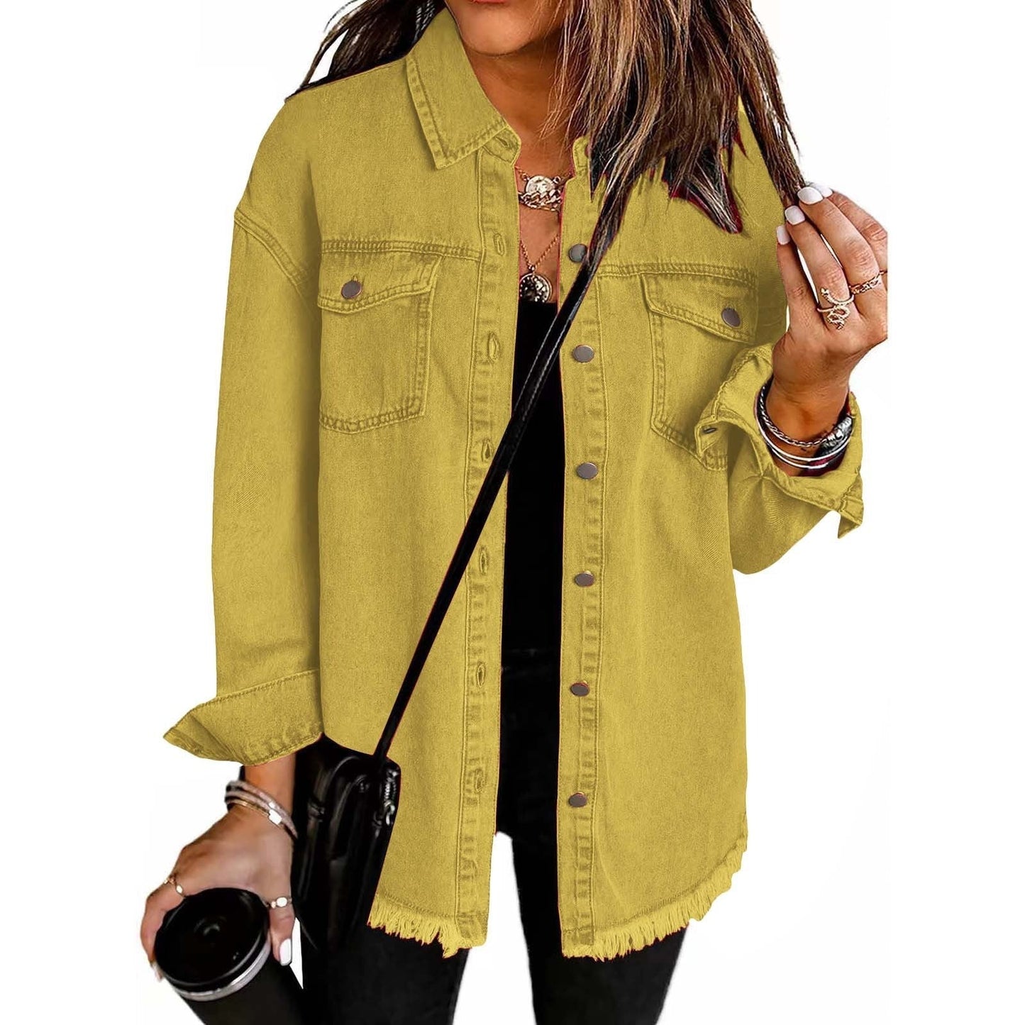 Mirella | Chaqueta Denim Esencial Atemporal