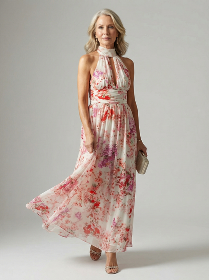 Elyon | Vestido Maxi Fluido Floral