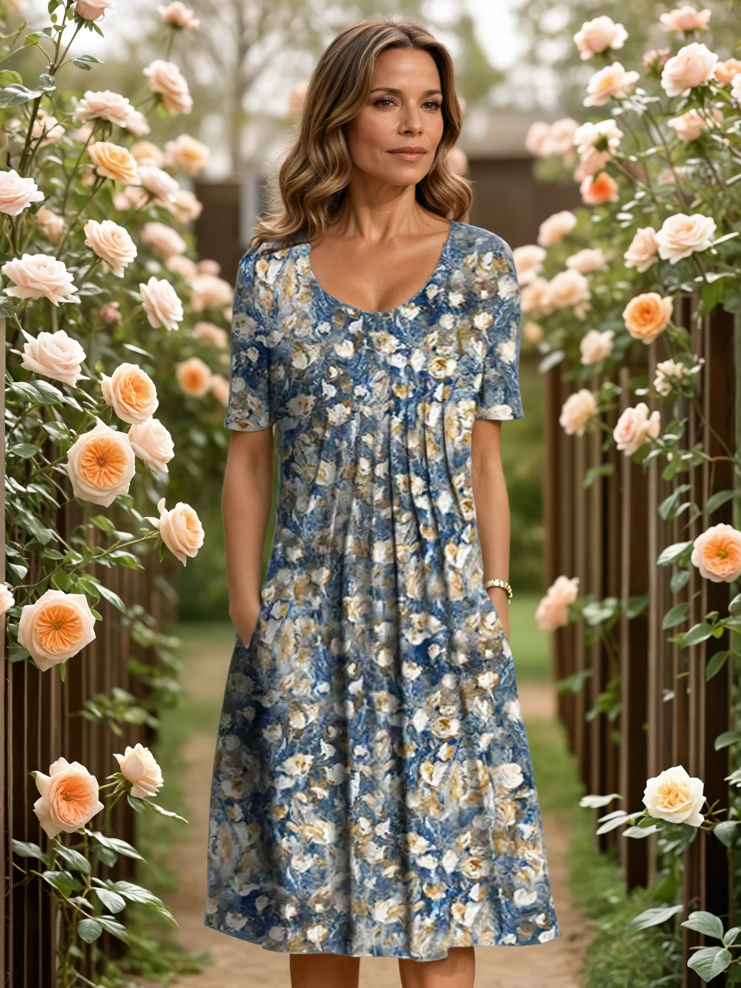 Harper | Vestido Elegante con Cobertura para el Abdomen