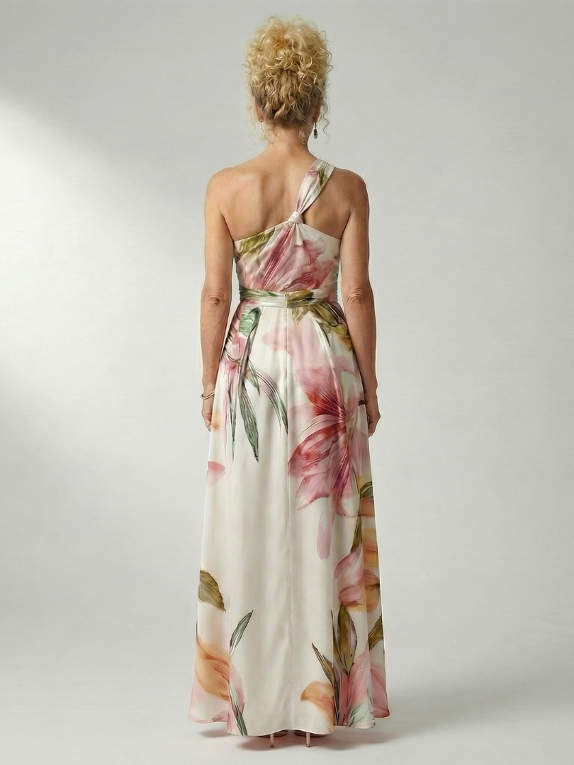 Amiel | Vestido Maxi Floral Ligero
