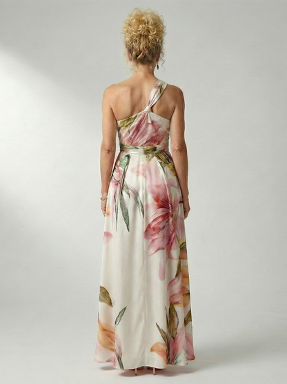 Amiel | Vestido Maxi Floral Ligero