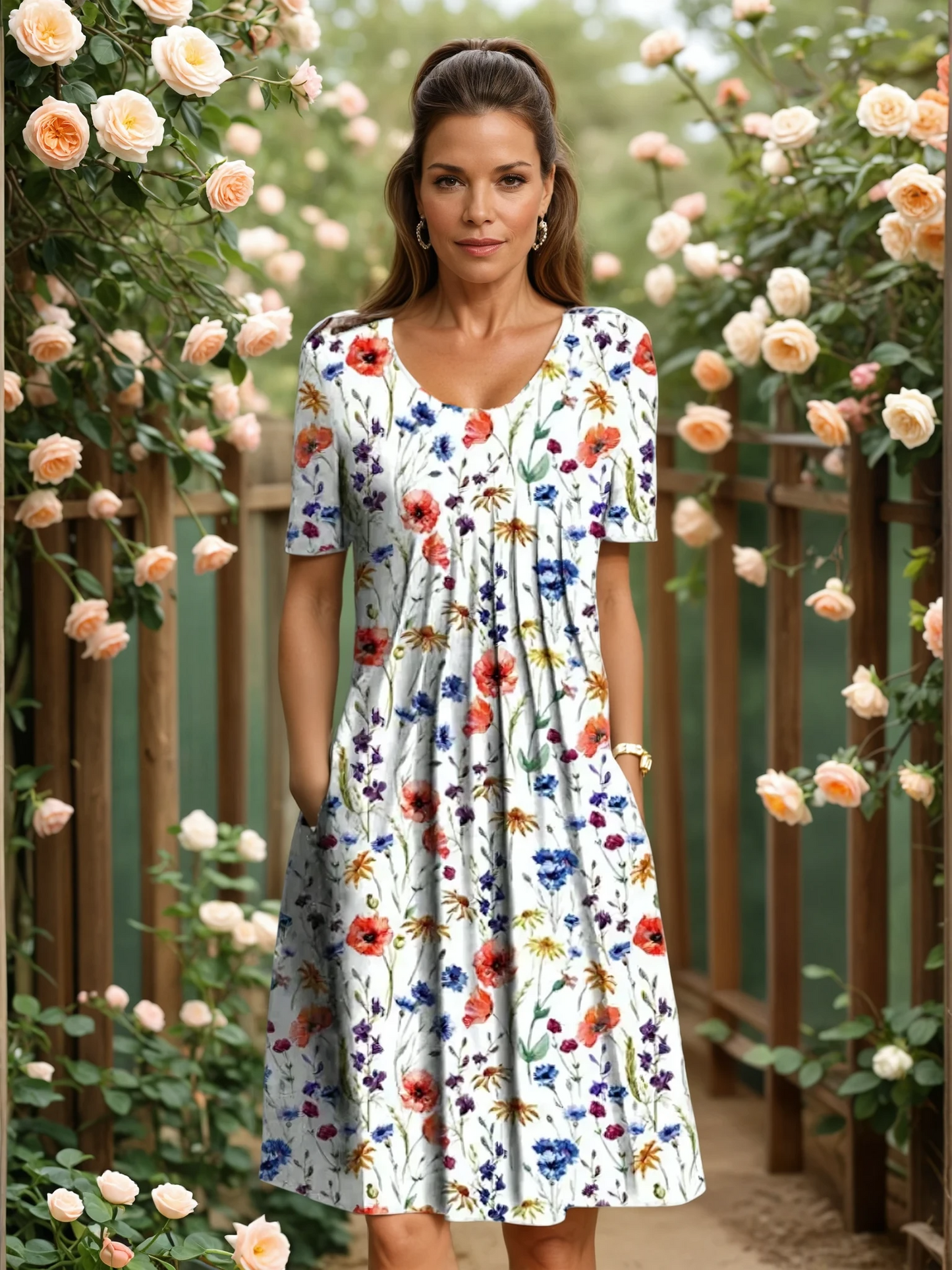 Harper | Vestido Elegante con Cobertura para el Abdomen
