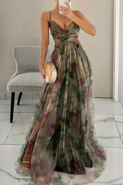 Evania | Maxi Floral de Aire Ligero