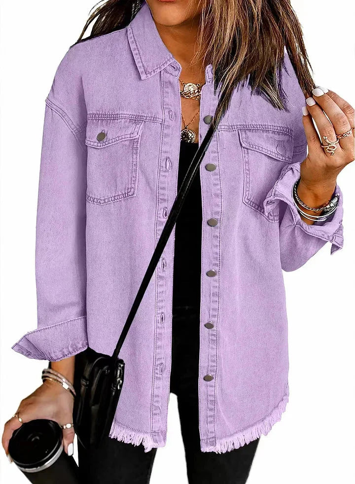 Mirella | Chaqueta Denim Esencial Atemporal