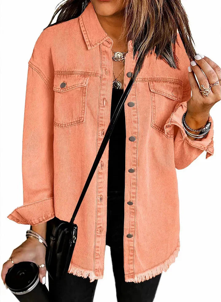 Mirella | Chaqueta Denim Esencial Atemporal