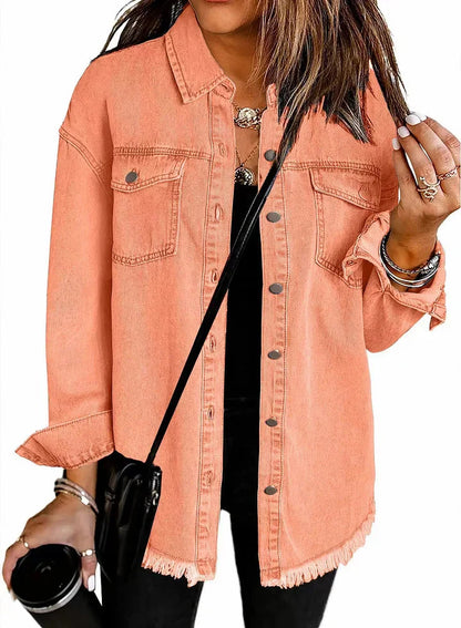 Mirella | Chaqueta Denim Esencial Atemporal
