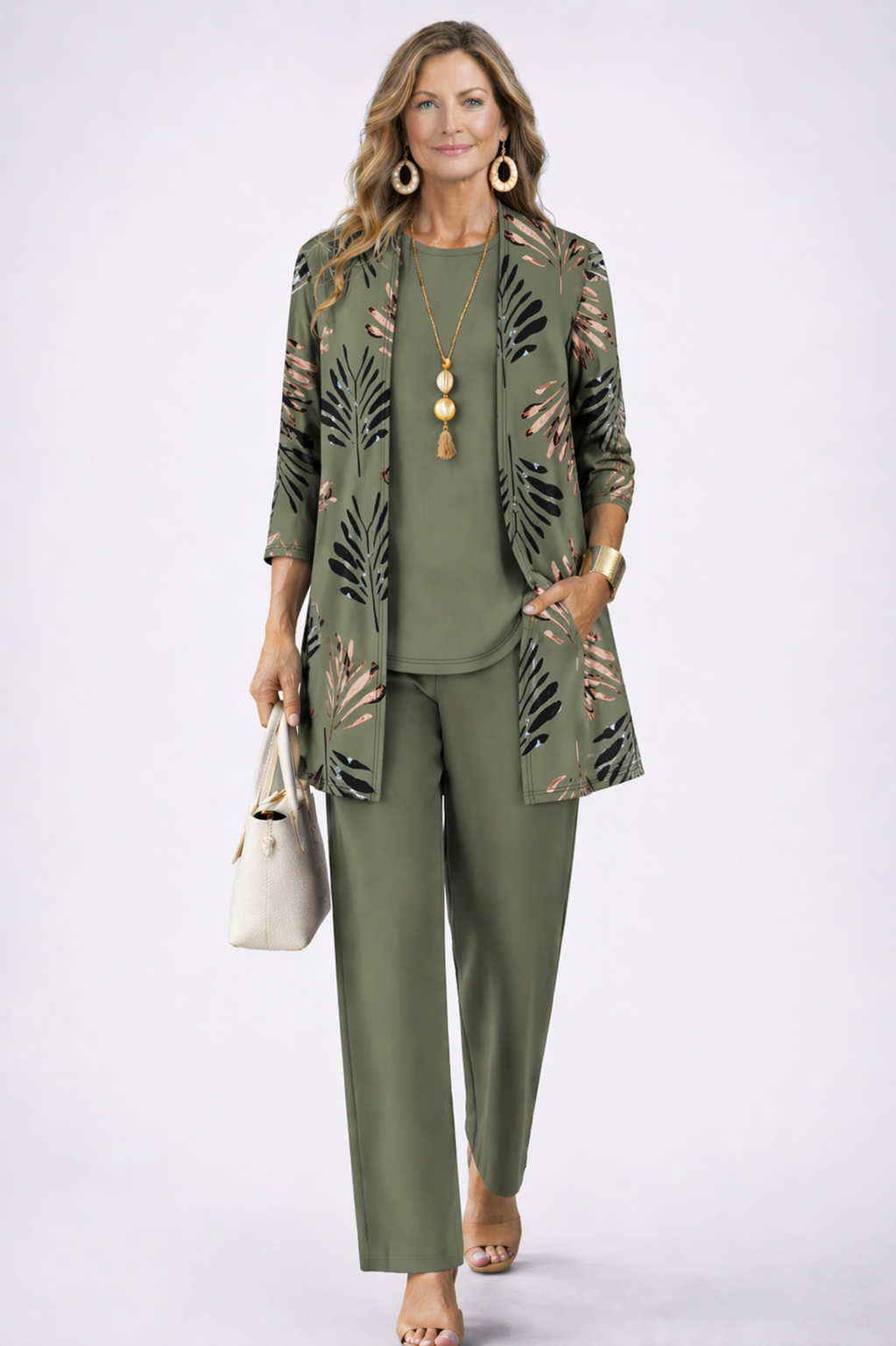Margaret | Conjunto de Tres Piezas Elegante
