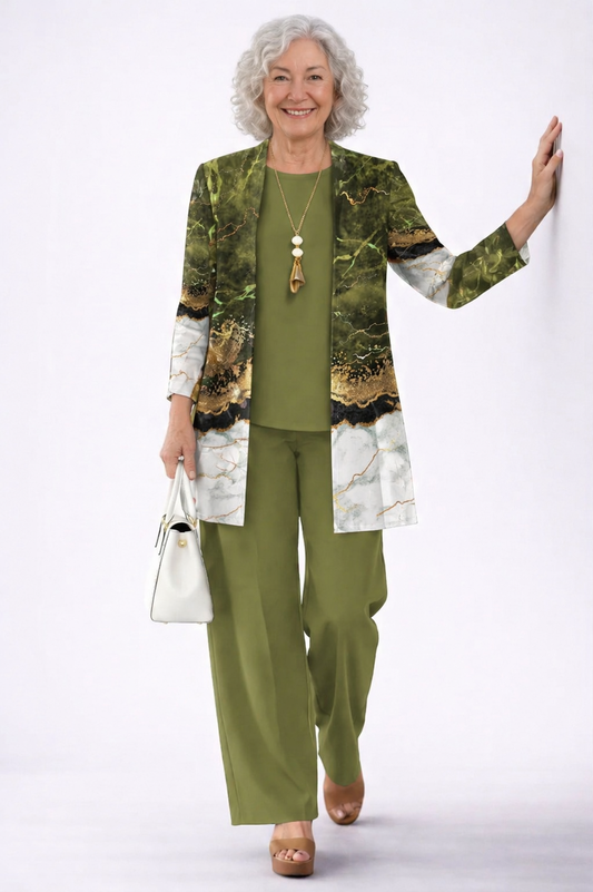 Deborah | Conjunto de Tres Piezas Elegante