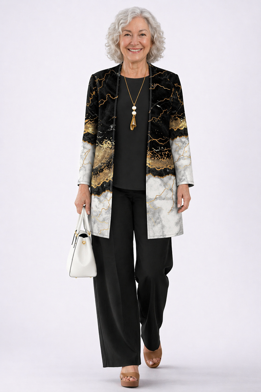 Yvonne | Conjunto de Tres Piezas Elegante