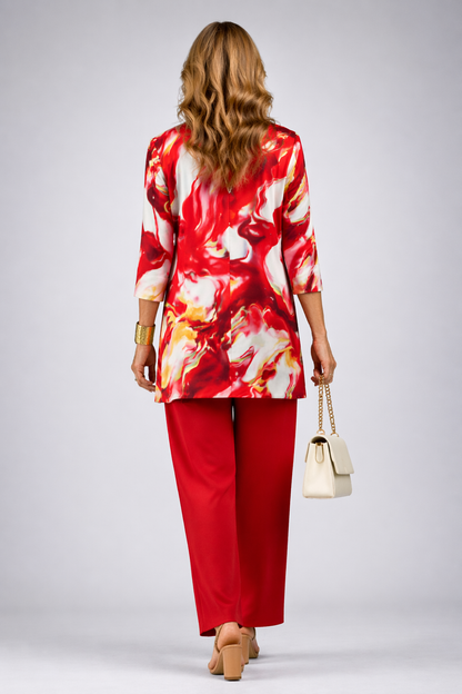 Gelsey | Conjunto de Tres Piezas Elegante