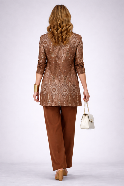 Glenna | Conjunto de Tres Piezas Elegante