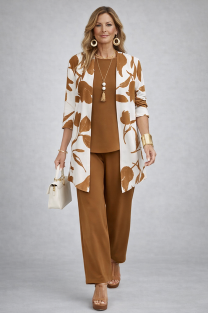 Esmeray | Conjunto de Tres Piezas Elegante