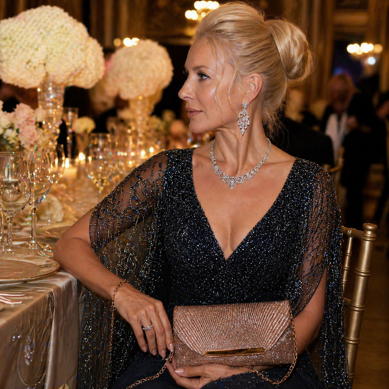 Alba | Clutch de Fiesta de Elegancia Radiante