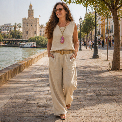 Noa | Conjunto Bohemio de Silueta Fluida