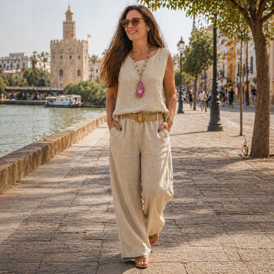 Noa | Conjunto Bohemio de Silueta Fluida