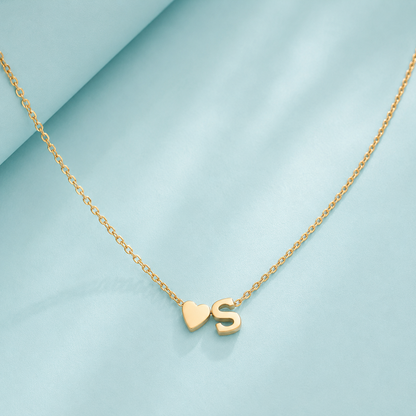 Amorelle | Collar Inicial Corazón