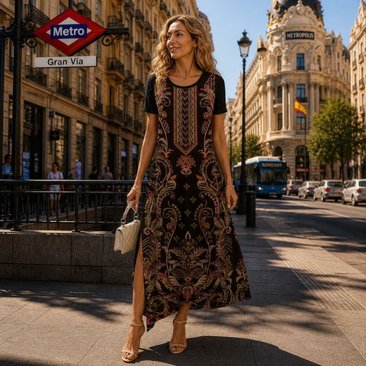 Carmen | Vestido Suelto de Elegancia Atemporal