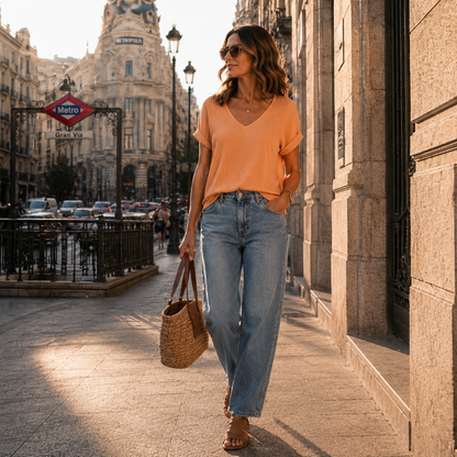Evelisse | Blusa Punto Elegante