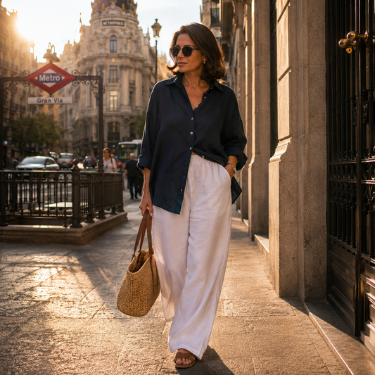 Lunessa | Camisa Relax de Algodón