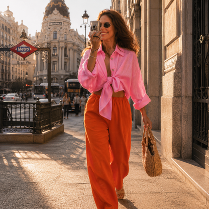 Lunessa | Camisa Relax de Algodón