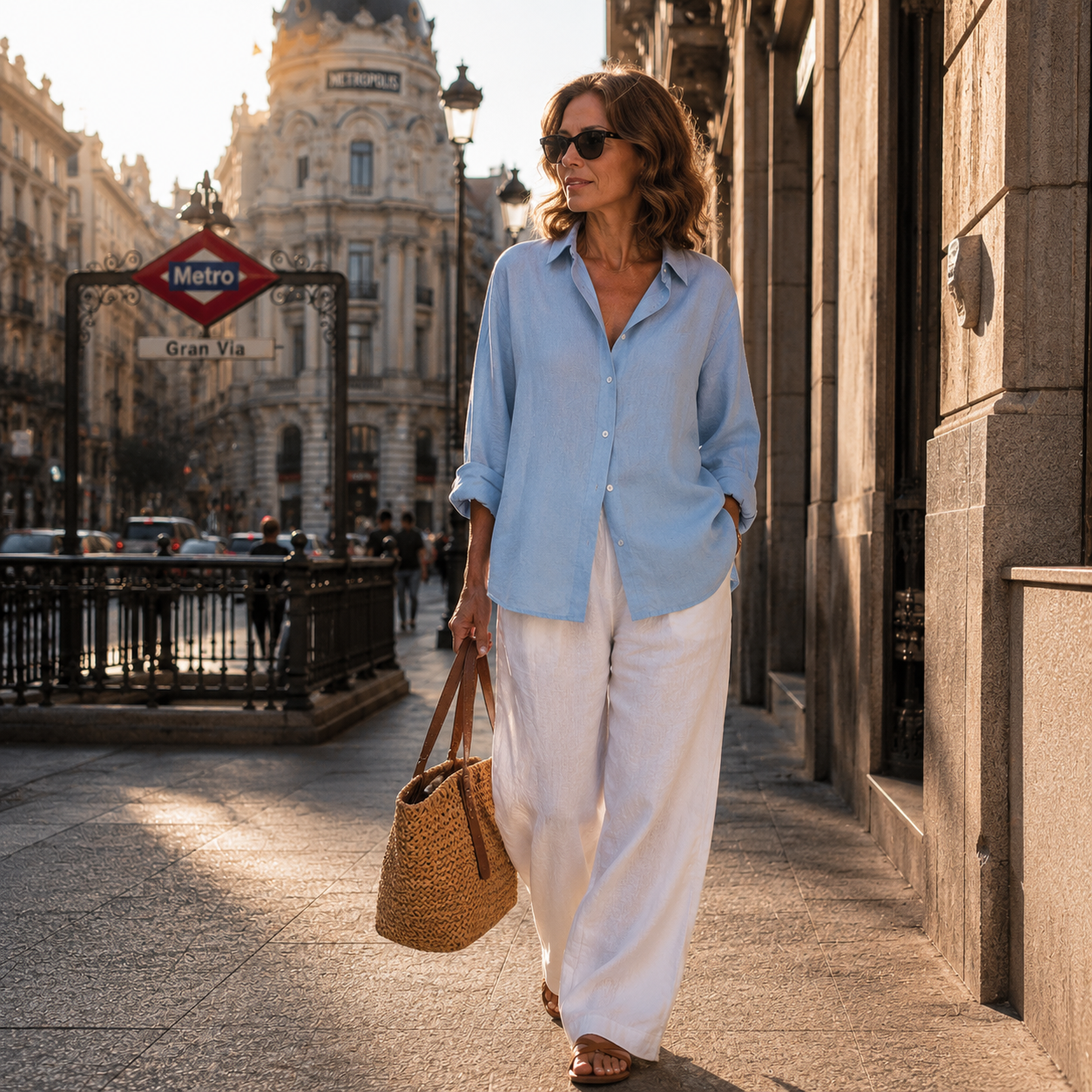 Lunessa | Camisa Relax de Algodón