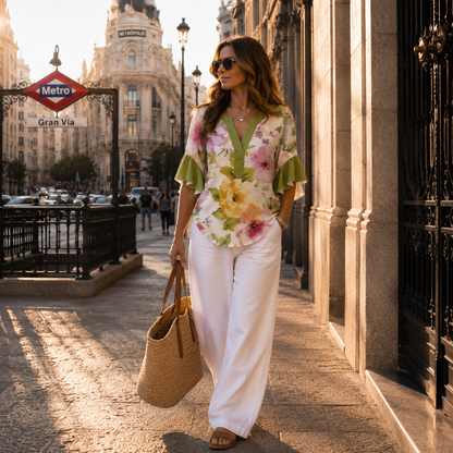 Avelisse | Blusa Floral Elegante