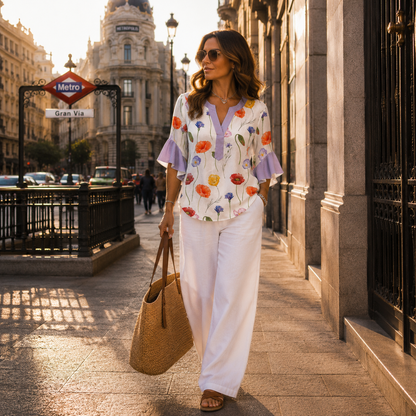 Avelisse | Blusa Floral Elegante