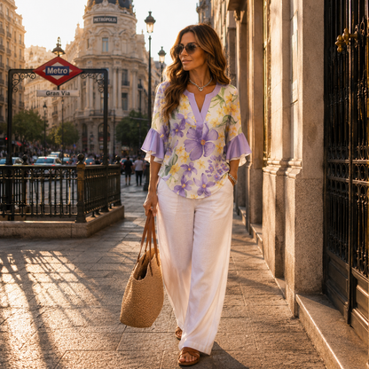 Avelisse | Blusa Floral Elegante