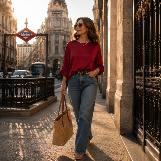 Liorenna | Blusa Satin Essence