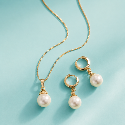 Celestine | Set Perlas Elegancia Suave