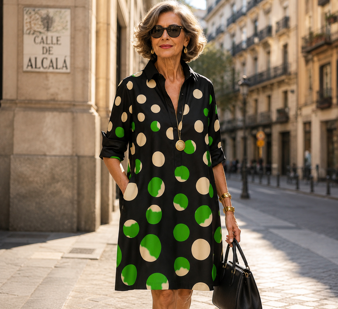 Loretta | Elegante vestido midi