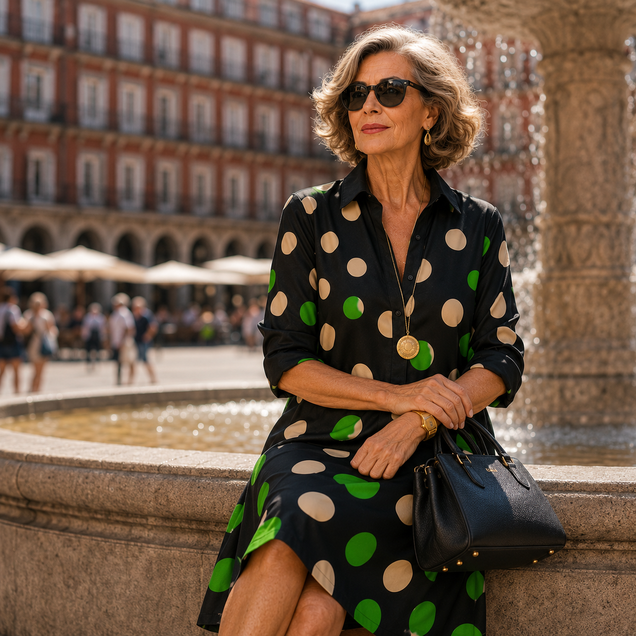 Loretta | Elegante vestido midi