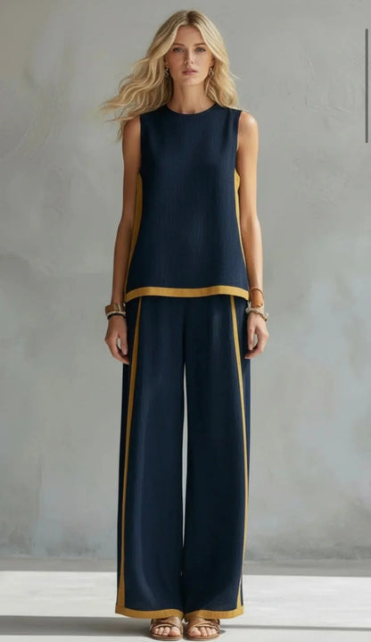 Alba | Conjunto Bicolor de Elegancia Natural