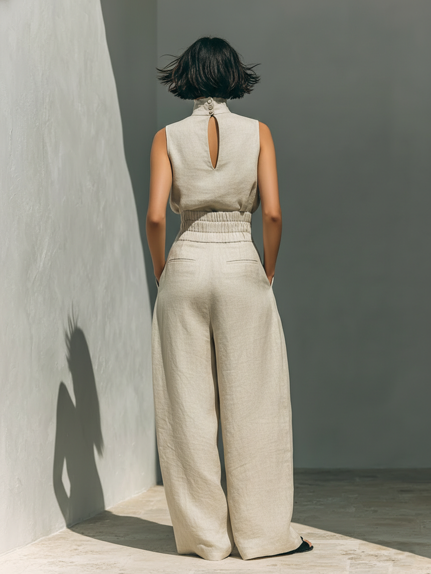 Suzan | Conjunto Fluido de Elegancia Natural