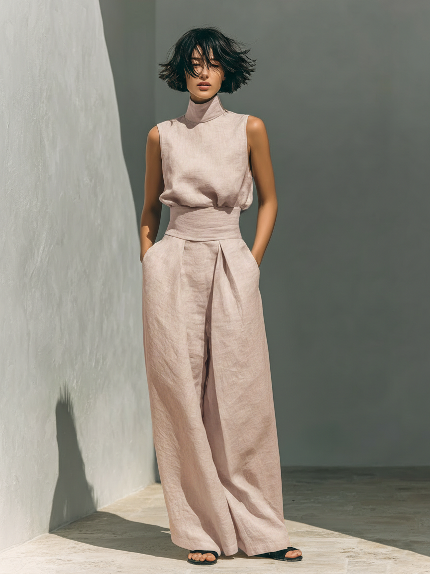 Suzan | Conjunto Fluido de Elegancia Natural
