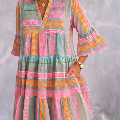 Lucia | Vestido midi holgado