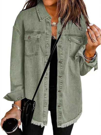 Mirella | Chaqueta Denim Esencial Atemporal