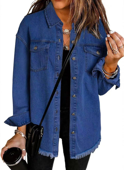 Mirella | Chaqueta Denim Esencial Atemporal