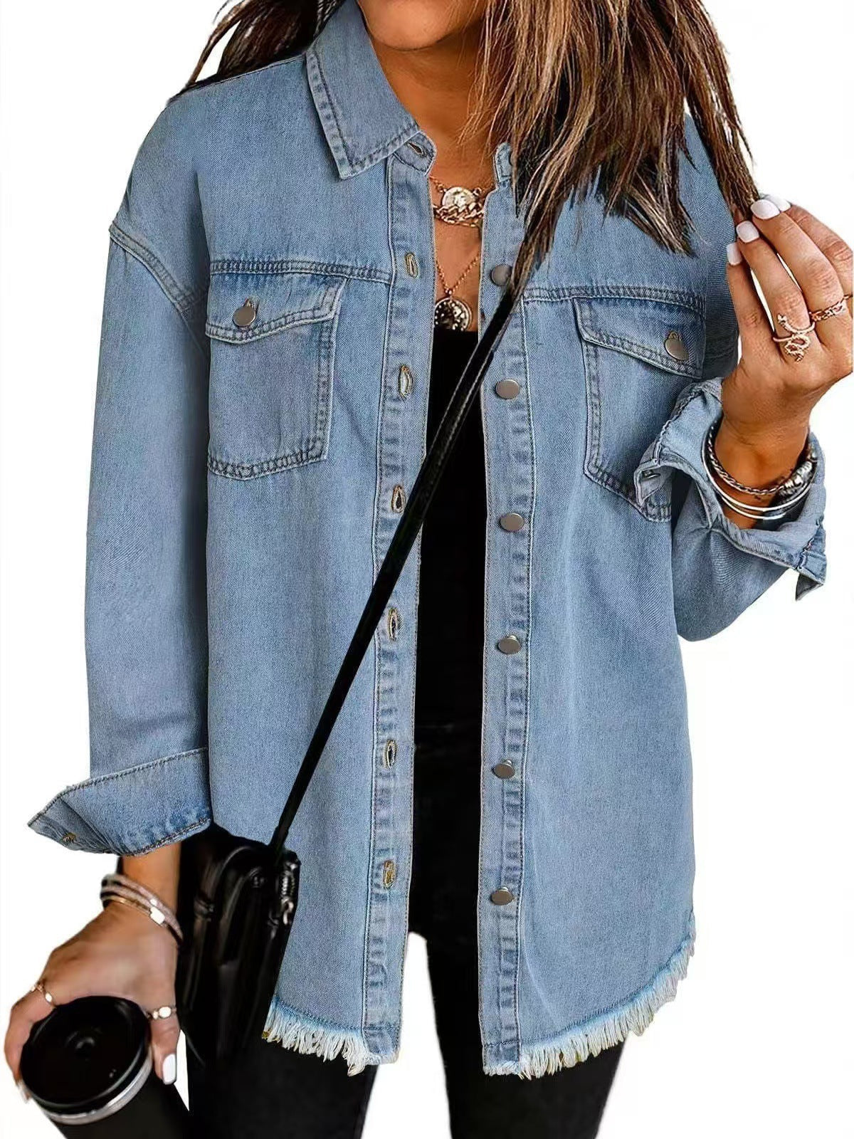 Mirella | Chaqueta Denim Esencial Atemporal