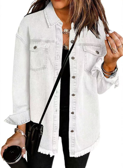 Mirella | Chaqueta Denim Esencial Atemporal