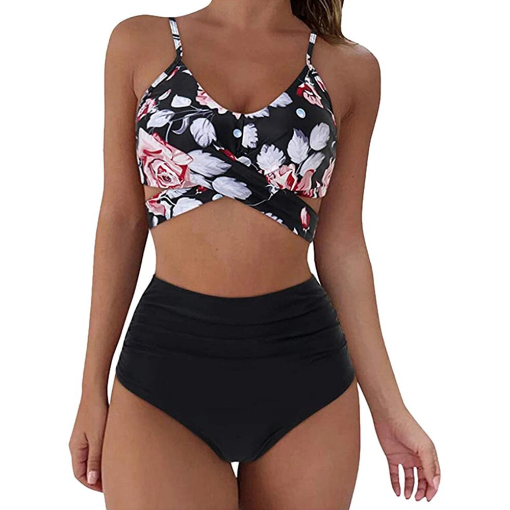 Liora | Bikini de Silueta Cruzada Esculpida