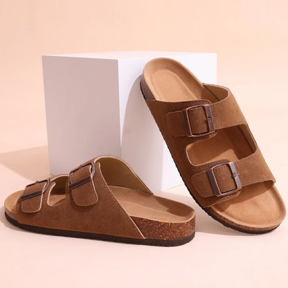 Bruna | Sandalias de corcho de confort natural