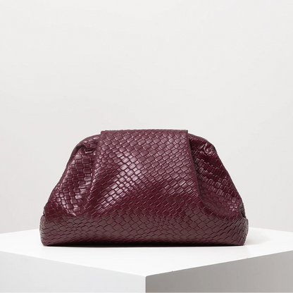 Isidora | Bolso Burdeos de Elegancia Atemporal