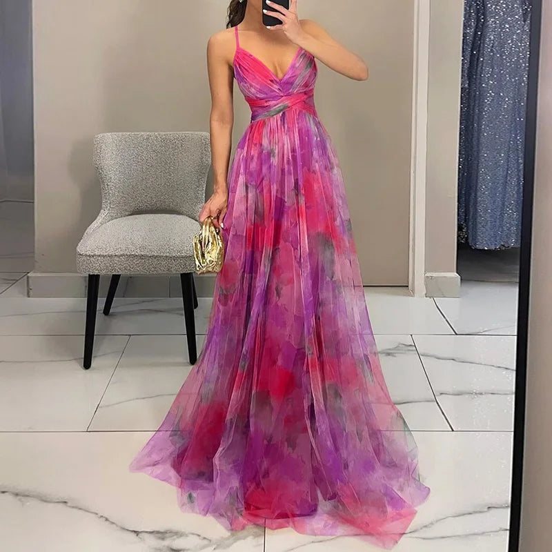 Evania | Maxi Floral de Aire Ligero