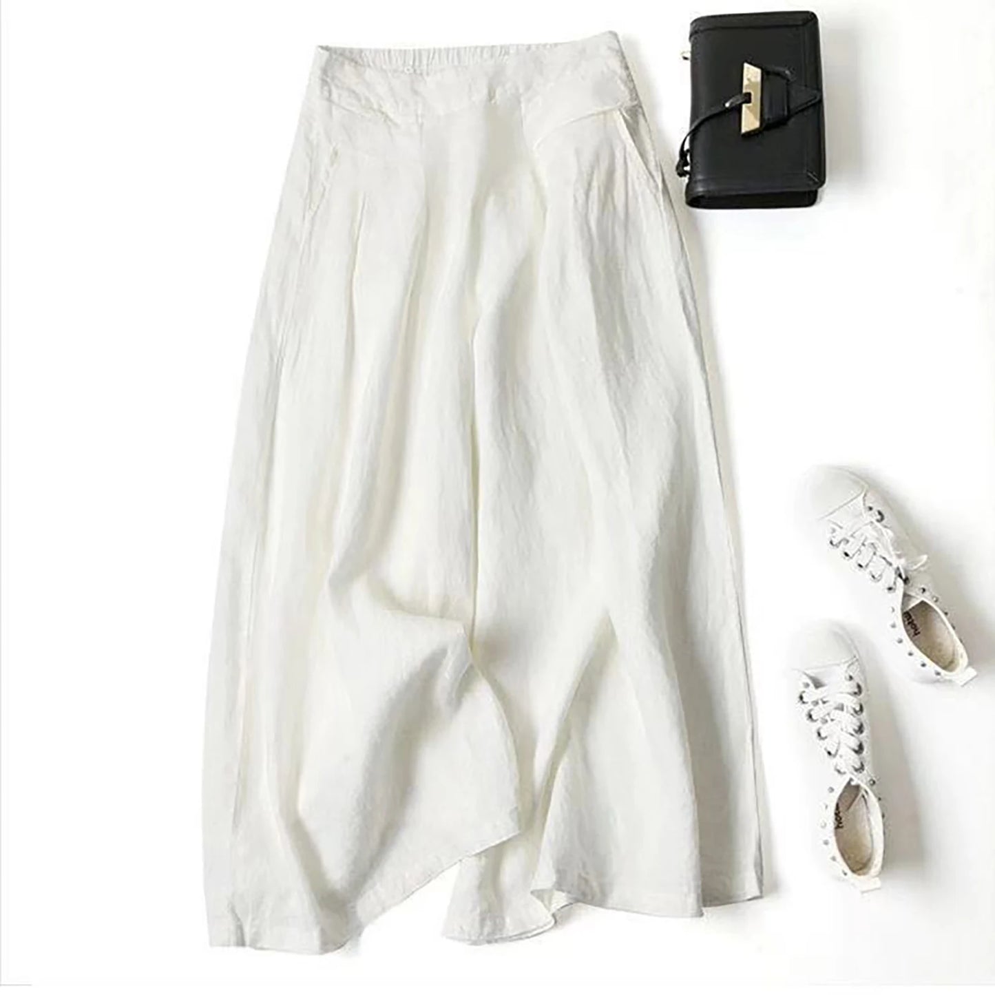 Kaia | Culotte Natural de Silueta Ligera