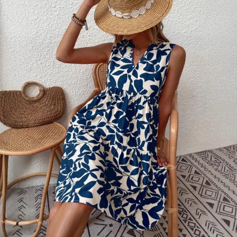 Luciana | Vestido fresco mediterráneo