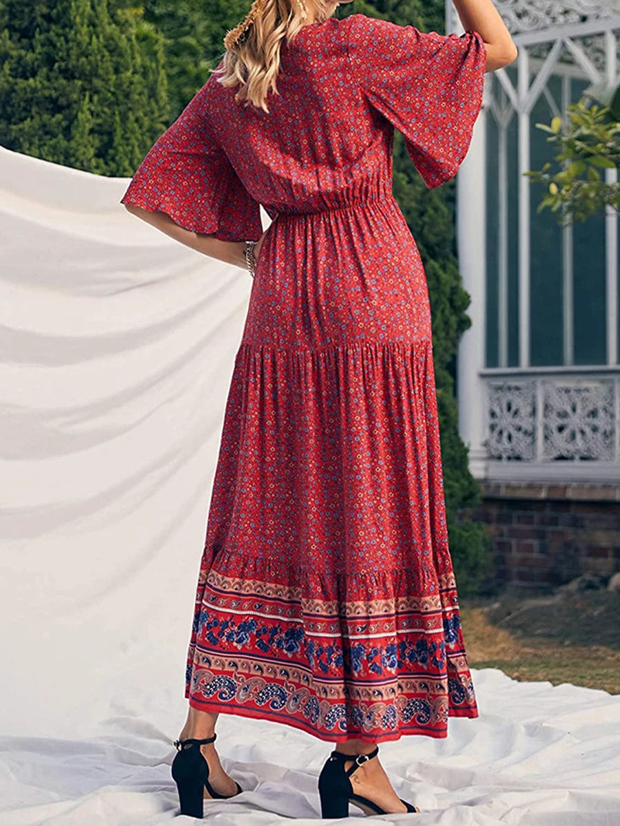 Catalina | Vestido bohemio elegante