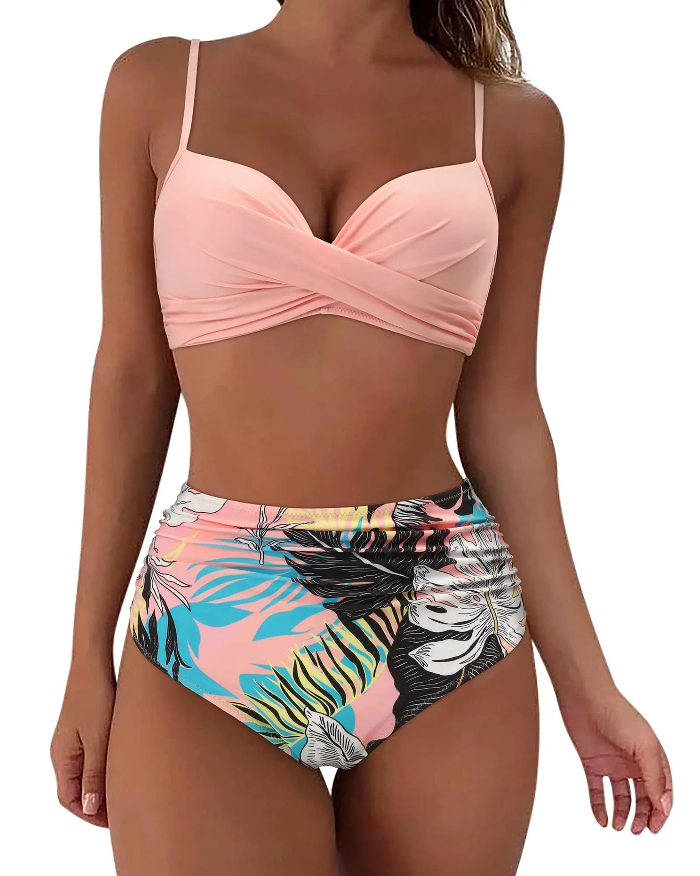 Naia | Bikini de Cintura Alta Esculpida