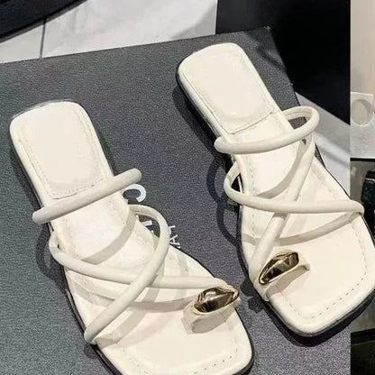 Ysara | Sandalias Cruzadas de Confort Ligero